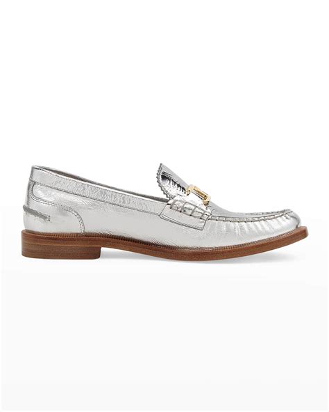 fendi silver loafers|Fendi loafers women.